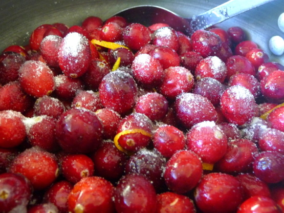 Cranberry Sauce With Orange Liqueur Recipe Genius Kitchen