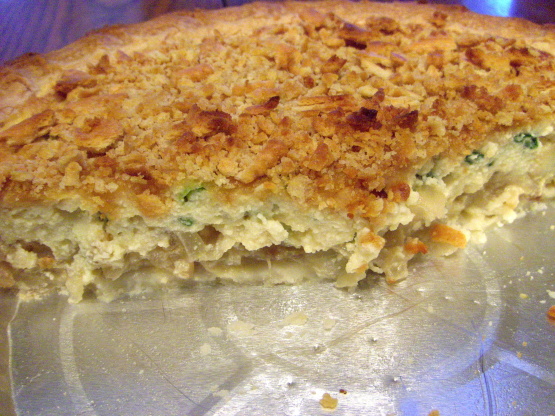 Ricotta Onion Pie