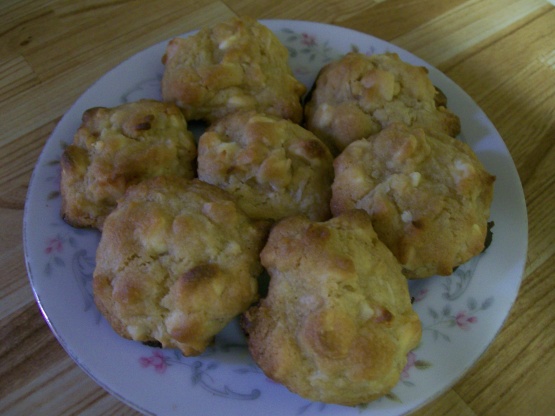 White Chocolate/Coconut/Macadamia Cookies