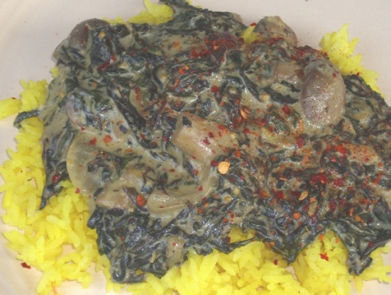 Spinach and Mushroom Korma Recipe - Food.com