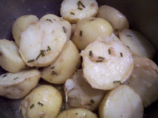New Potatoes with Vinaigrette