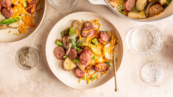 Potato Kielbasa Skillet Recipe - Food.com