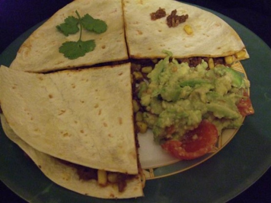 Quesadillas With Guacamole Recipe Genius Kitchen 3974