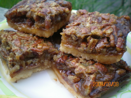 Pecan Pie Squares Recipe - Baking.Food.com