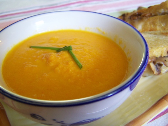 Hot Or Cold Carrot Soup Recipe - Genius Kitchen