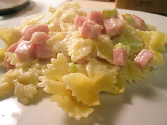 Baked Ham & Noodle Supper