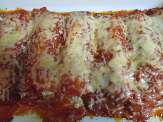 Quick and Easy Manicotti