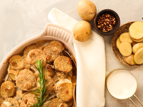 Crusted Scalloped Potatoes