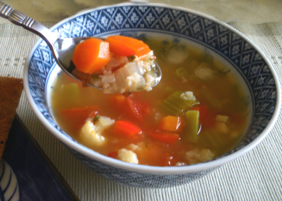 Vegetable Rice Soup Recipe Healthy Food Com