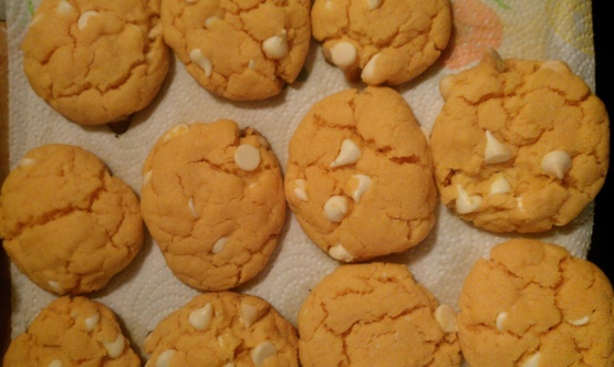 Orange Creamsicle Cookies [www.food.com]