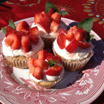 Strawberry Shortcake Cupcakes Recipe - Food.com