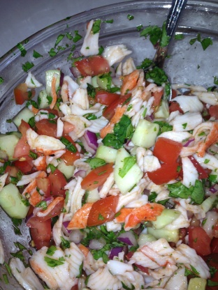 Crab Ceviche Appetizer
