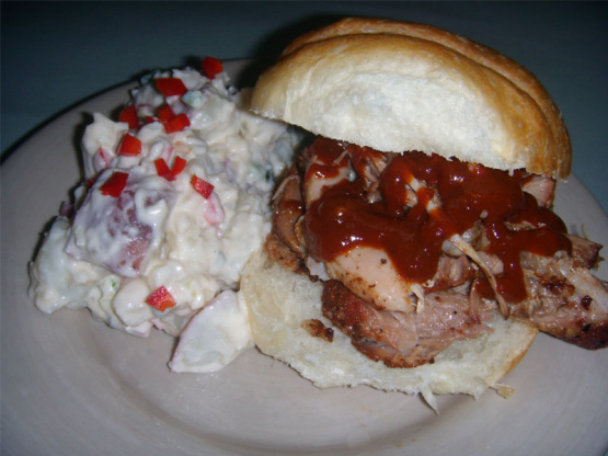 Oven Barbecued Pulled Pork Recipe - Genius Kitchen