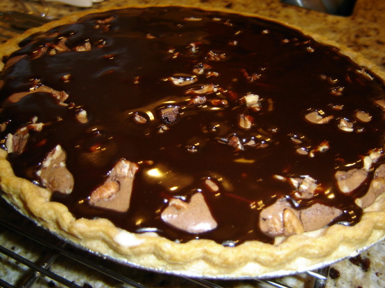 Cream Cheese Fudge Brownie Pie