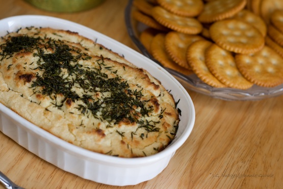 Almond Feta Spread with Herb Oil