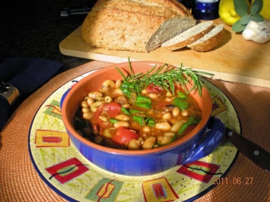 Tuscan Bean Soup America S Test Kitchen Food Com