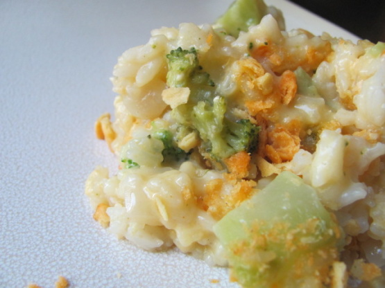 Rice, Broccoli, &amp; Cheese Casserole