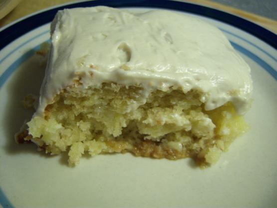 Pineapple Sheet Cake [www.food.com]