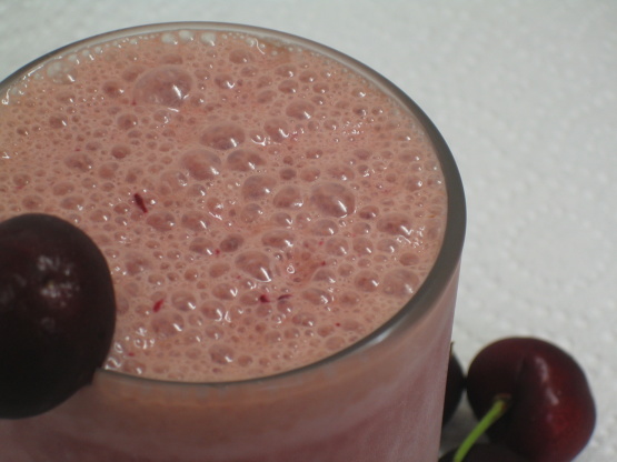 Chocolate Cherry Breakfast Smoothie