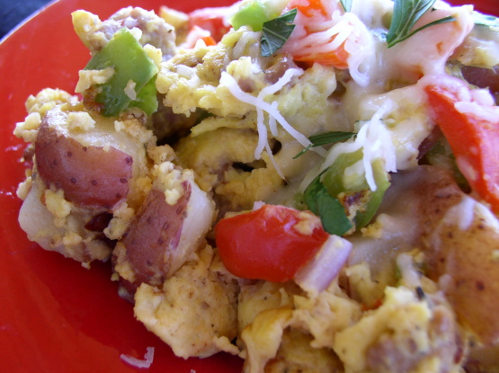 The Italian Scramble Recipe - Italian.Genius Kitchen