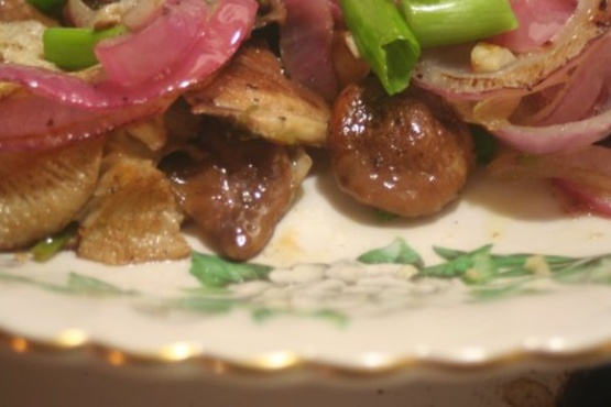 Kelleigh's Warm Shiitake Mushroom Salad