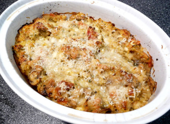 Fresh Spaghetti Squash Casserole