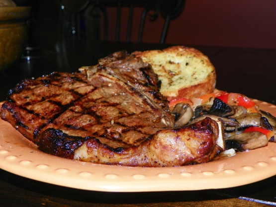 Savory Grilled T-Bones Recipe - Food.com