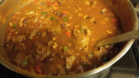 Steel City Ground Beef And Steak Chili Recipe - Genius Kitchen