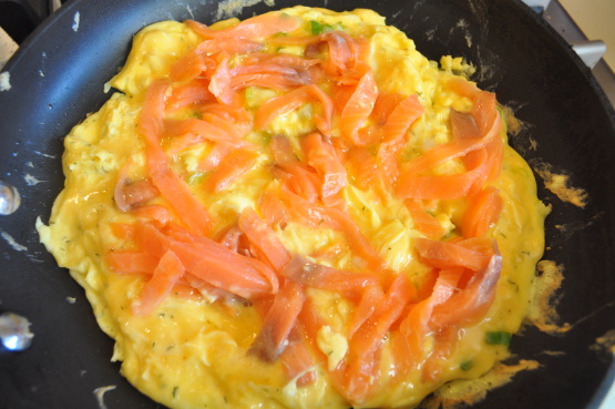 Creamy Scrambled Eggs With Dill and Smoked Salmon Recipe - Food.com