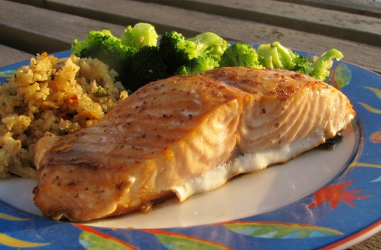 Maple Glazed Salmon [ or Trout ] Recipe - Food.com