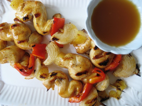 Sweet and Sour Chicken Skewers Recipe - Food.com