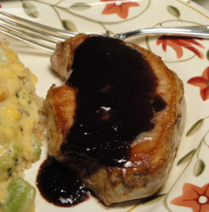 RaspberryGlazed Pork Chops Recipe Genius Kitchen RaspberryGlazed Pork Chops Recipe Genius Kitchen