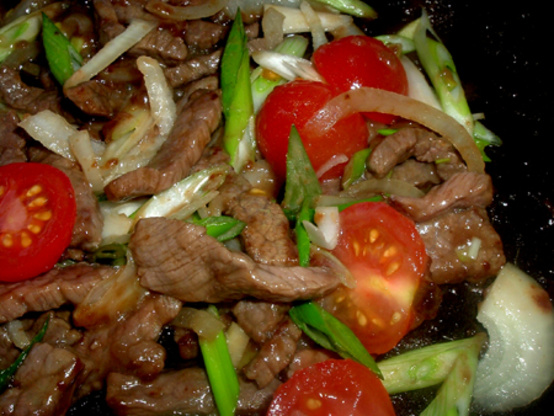 Beef And Tomato Stir-Fry Recipe - Genius Kitchen
