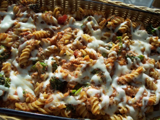 Baked Penne With Broccoli And Three Cheeses Recipe - Genius Kitchen
