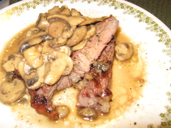 Steak Mushrooms Recipe - Genius Kitchen