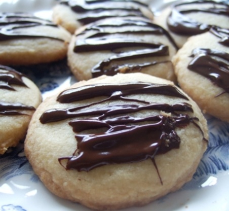 Chocolate-Dipped Shortbread
