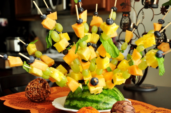 Showy but Simple Fruit Kabobs - Perfect for a Party Recipe - Low-cholesterol.Food.com