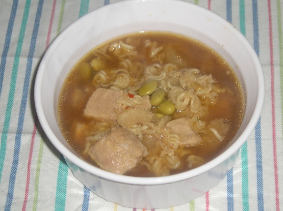Pork and Edamame Soup Recipe - Food.com