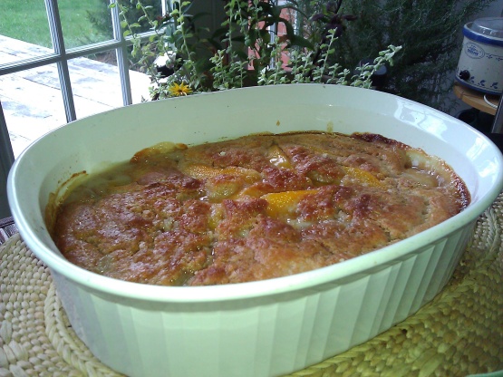 Easy Peach Cobbler