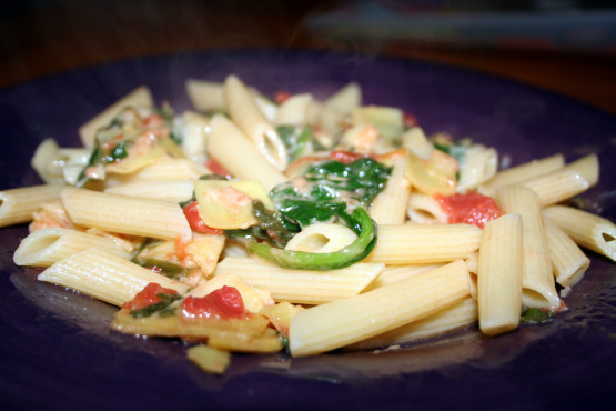 Spinach and Artichoke Penne Pasta Recipe - Food.com