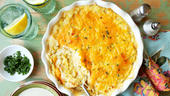 Spaghetti Squash Hash Brown Casserole