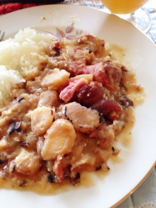 Ham Hocks and Lima Beans