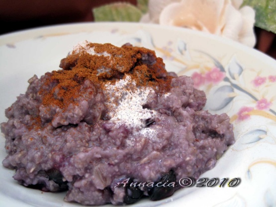 Blueberry Porridge Recipe - Food.com