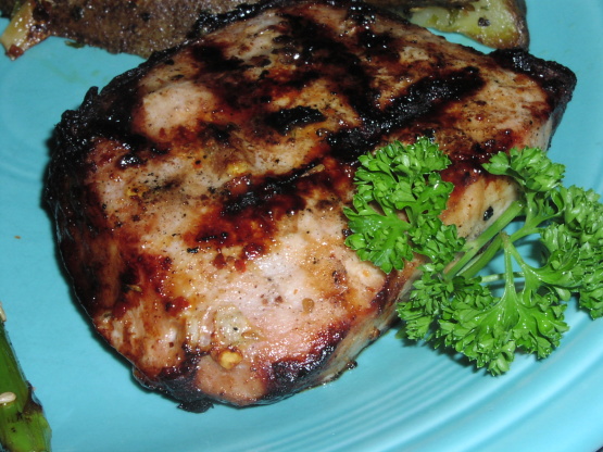 Weight Watchers Rum-Marinated Pork Chops 5pts