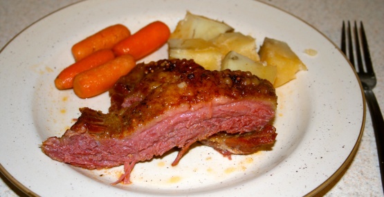 baked corned beef brisket