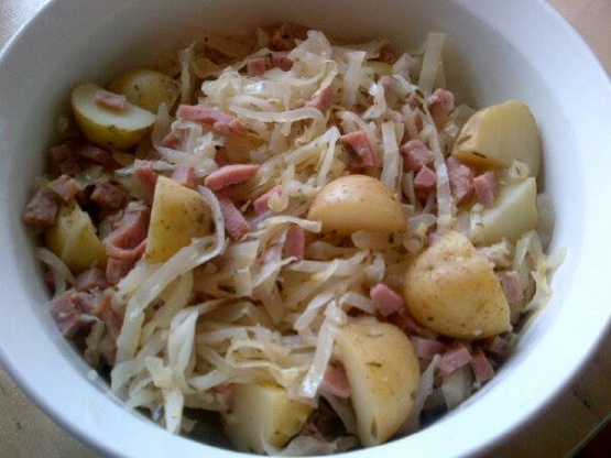 Leftover Ham And Cabbage Casserole Recipe - Genius Kitchen