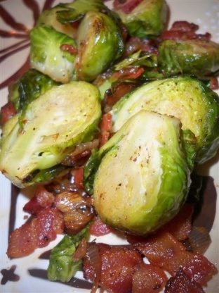 Roasted Brussels Sprouts With Bacon and Shallots - Image 3