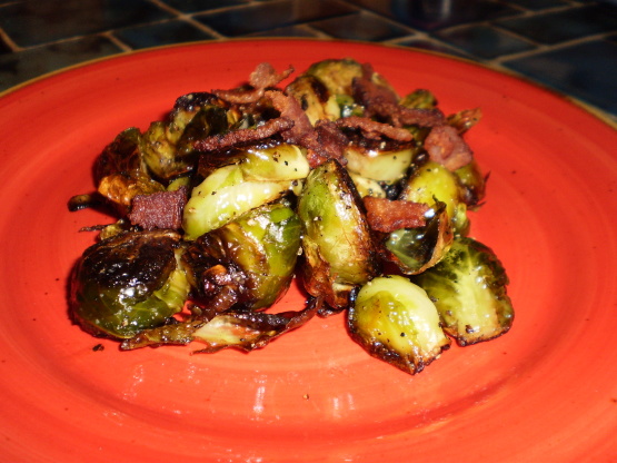 Roasted Brussels Sprouts With Bacon and Shallots - Image 2