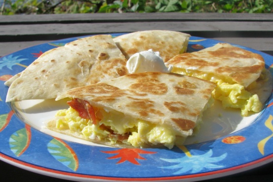 Bacon & Egg Quesadillas