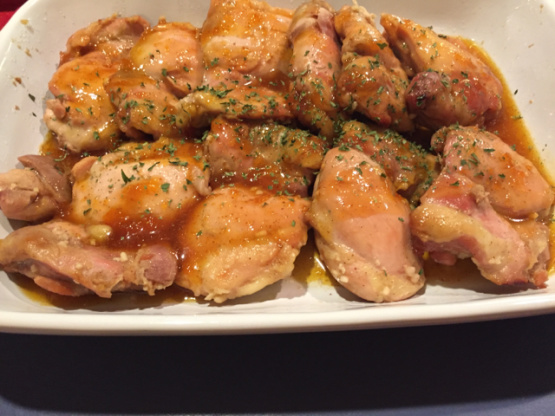 Marinated Chicken Thighs With Tangy Apricot Glaze Recipe - Food.com